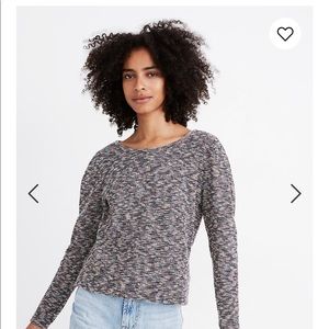 Madewell Women's Marled Knit top A1025 SIze XL NWT